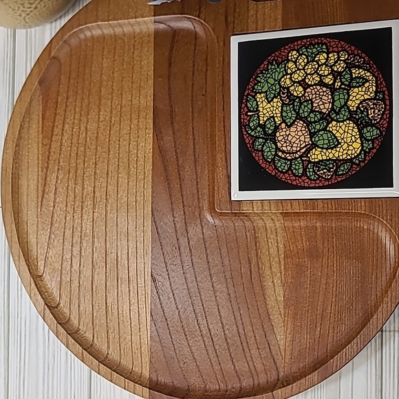 Chartrudery board wood with title and knife - Picture 4 of 5